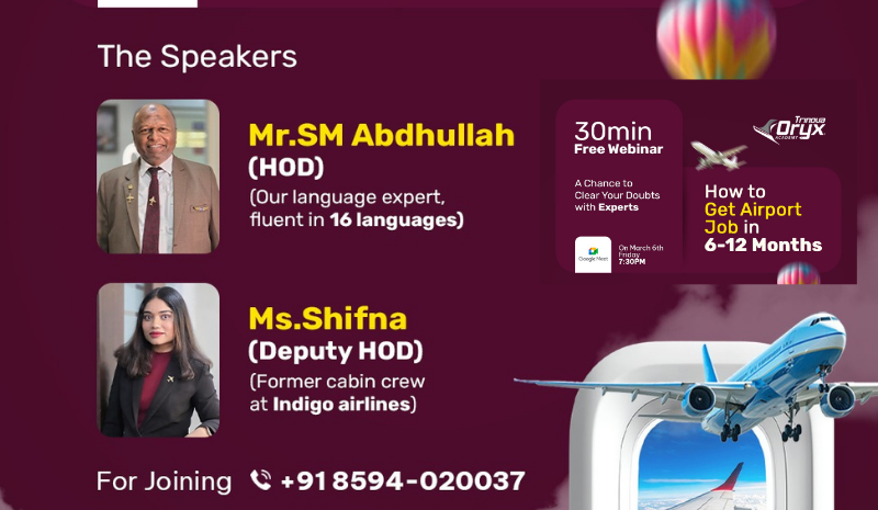 Free Webinar: How to Get an Airport Job in 6–12 Months